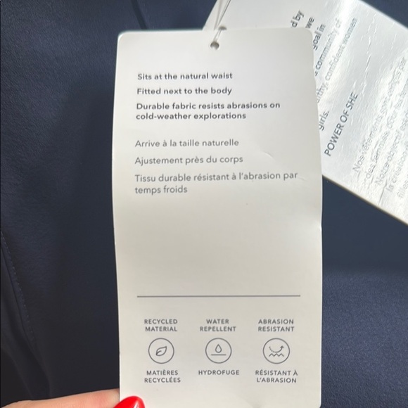 Athleta Navy Hybrid Pants - Size 4T New With Tags - Picture 8 of 12